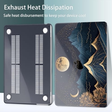 Stylish May Chen MacBook Air 15 Inch Case with Accessories