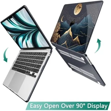 Stylish May Chen MacBook Air 15 Inch Case with Accessories