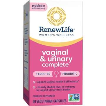 Renew Life Women's Probiotic & Cranberry Supplement 60 Ct