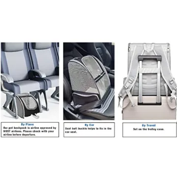 Texsens Bubble Backpack Pet Carrier for Travel