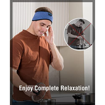 Fulext Sleep Headphones Cozy 10Hrs Bluetooth Earbuds for Sleep