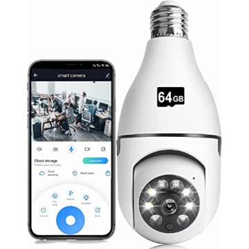 Light Bulb Camera - 1080P Wireless Surveillance Device