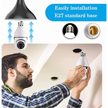 Light Bulb Camera - 1080P Wireless Surveillance Device