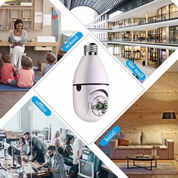 Light Bulb Camera - 1080P Wireless Surveillance Device