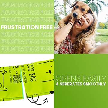 Certified Compostable Dog Poop Bags with Handles