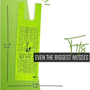 Certified Compostable Dog Poop Bags with Handles