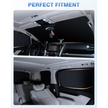 Canvcle Sunshades for Subaru Outback - UV Protection & Privacy