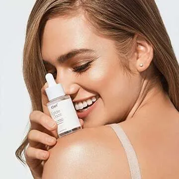 JOAH Self Tanner, Sun & Seoul Golden Daze Sunless Tanning Drops, Moisturizing Self Tanning for Face & Body, Vegan & Cruelty-Free, Light/Medium, 30ml (1.01 Fl. oz.)