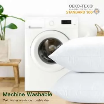 OTOSTAR Down and Feather Pillow Inserts for Comfort