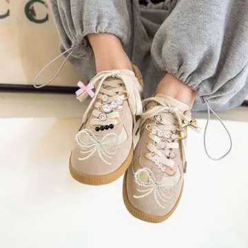 Mity rain 30PCS Shoe Charms for Sneakers - Shoe Lace Charms Contain Bows/Clips/Pins/Jewelry, Shoe Decoration Charms and Shoe Jewelry for Sneakers