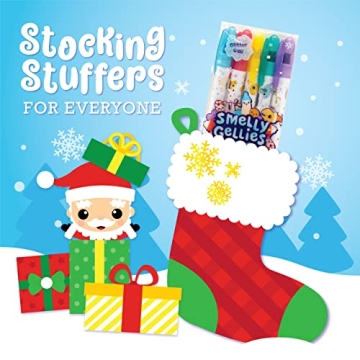 Holiday Smelly Gellies Gourmet Scented Gel Coloring Sticks 5 Count