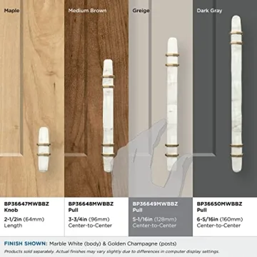 Elegant Amerock Cabinet Pull for Kitchen and Bath