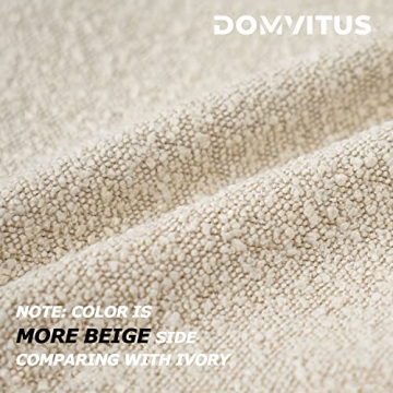 Luxurious DOMVITUS Boucle Pillow Covers 20x20 for Stylish Decor