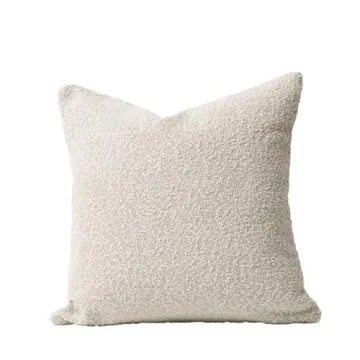 Luxurious DOMVITUS Boucle Pillow Covers 20x20 for Stylish Decor