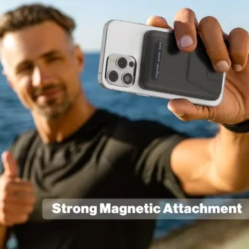 AOGUERBE 10000mAh MagSafe Power Bank with Stand