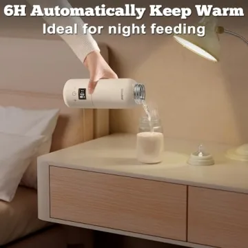 Veroline Portable Bottle Warmer for Easy Travel 10 Oz