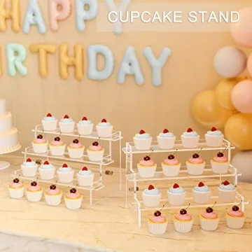 Meteou Acrylic Tiered Display Shelf for Perfume & Collectibles