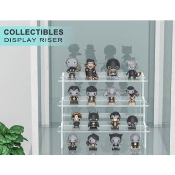 Meteou Acrylic Tiered Display Shelf for Perfume & Collectibles