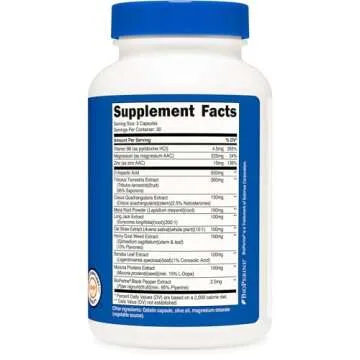 Nutricost Testosterone Support Complex - 1800mg Per Serving