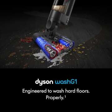 Dyson WashG1 Wet Cleaner (Matte Black/Ultra Blue)