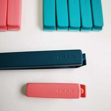 Ikea Bevara Sealing Clip Multicolor, IKEA-Bevara-Clip-Multicolor-1pk