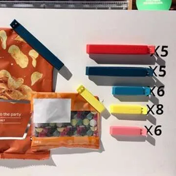 Ikea Bevara Sealing Clip Multicolor, IKEA-Bevara-Clip-Multicolor-1pk