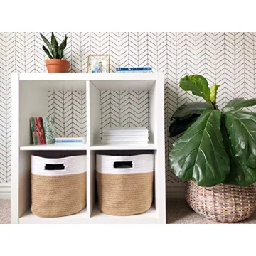 Chloe and Cotton Stylish Storage Baskets for Home Organization