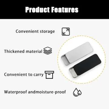 3 PCS Mini Metal Iron Box Set for Easy Organizing