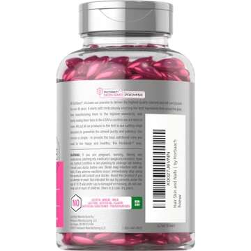 Horbäach Hair Skin and Nails Vitamins for Radiance