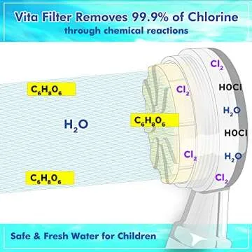 Fine Spring Vitamin C Filtered High Pressure Shower Head