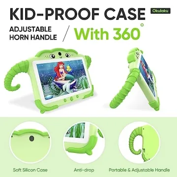 Kids Tablet 7 inch Android with Educational Apps and Case