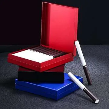 XNKL Red Lightweight Aluminium Cigarette Case, Modern Elegance Holds 20 Cigarettes, Cigarette Protective Cover Box for Men Women(Size:109.52cm,Color:Red)