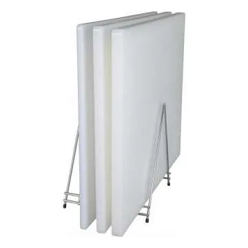 Winco Heavy-Duty Plastic Cutting Board, 15" x 20" x 1", White