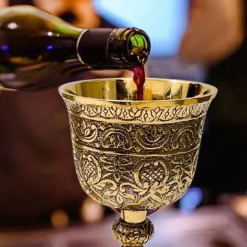 ALADEAN Vintage Chalice | Royal King Arthur Goblet