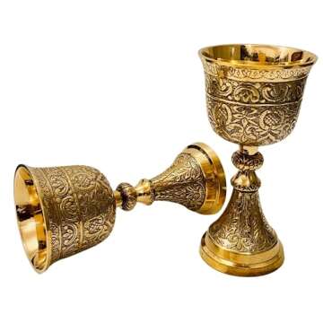ALADEAN Vintage Chalice | Royal King Arthur Goblet