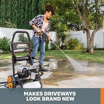Worx 13 Amp Electric Pressure Washer for Powerful Cleaning