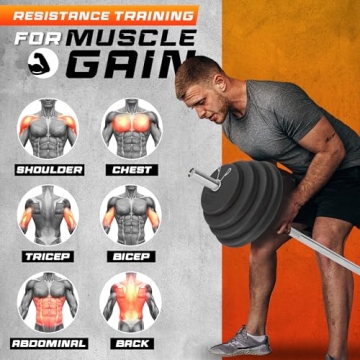 Durable Yes4All Cast Iron Weight Plates for Strength Training