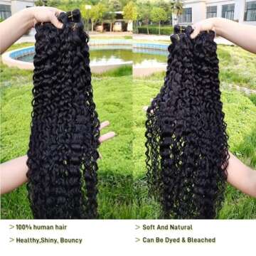 Luxury 12A Brazilian Water Wave Hair Bundles for Glamour