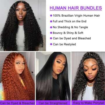 Luxury 12A Brazilian Water Wave Hair Bundles for Glamour