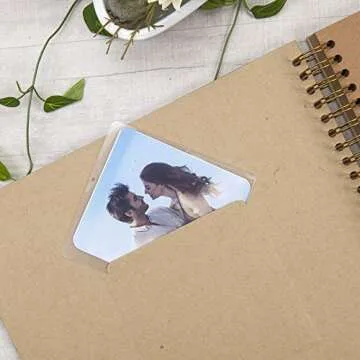 12 x 12 DIY Scrapbook Photo Album for Weddings and Memories