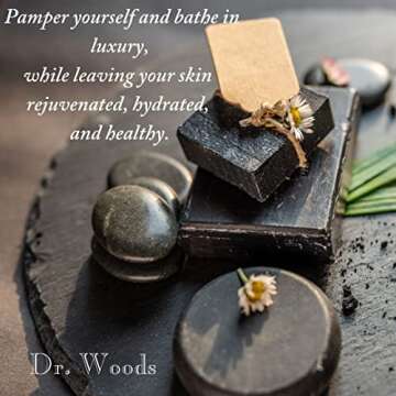 Dr. Woods Raw Black Liquid Body Wash - Eco-Friendly & Natural Care