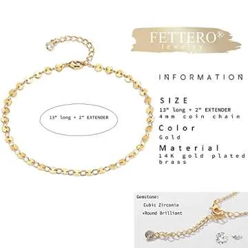 Fettero Cute Choker Necklace for Women Colorful Daisy Flower Choker Cute Chain Choker Necklace Delicate Fashion Gold Dainty Simple Necklace for Women Jewelry Gifts - Lucky Star