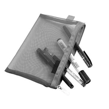 Topfinder Clear Mesh Bags Set for Makeup & Storage Solutions