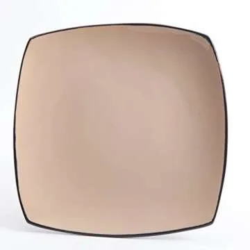 Gibson Elite Bella Soho 16pc Dinnerware Set in Taupe