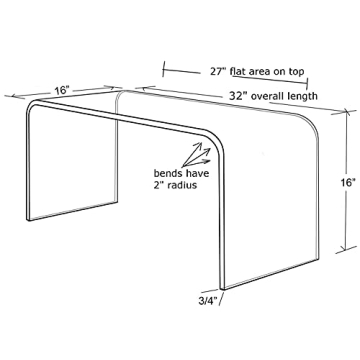 Stylish and Durable Southeast Florida Acrylic Coffee Table