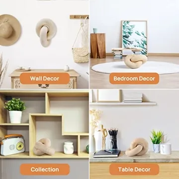 Handmade Wooden Chain Decor for Elegant Home Styling