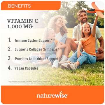 NatureWise 1000mg Vitamin C Capsules - Immune Support
