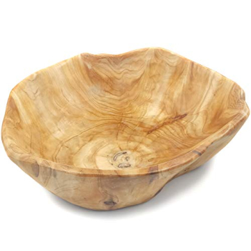 Hand-Carved EWEIGEER Wooden Serving Bowl for All Occasions