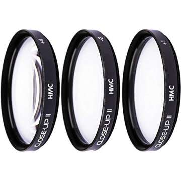 Hoya 1289 58 mm HMC Close-Up Filter Set - Black