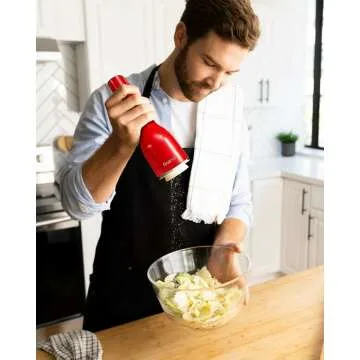 FinaMill Battery Operated Salt and Pepper Grinder Set